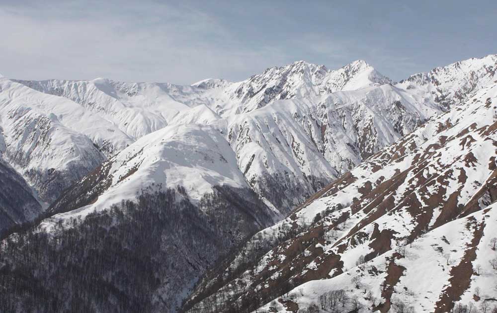 Кавказский хребет: от моря до моря